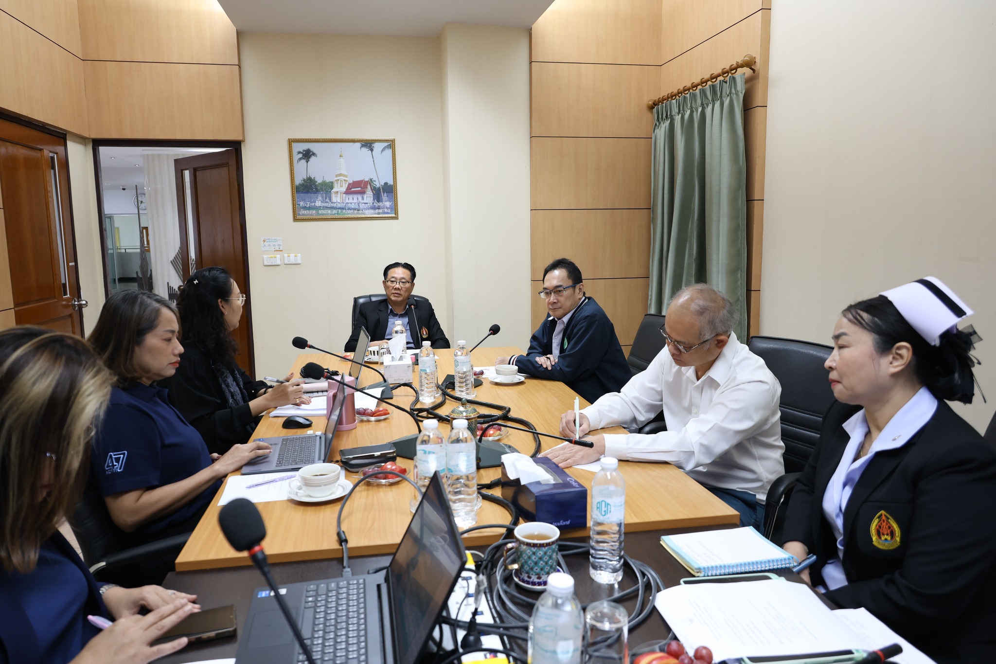 เตรียมความพร้อมรับคณะตรวจเยี่ยม สพพ.