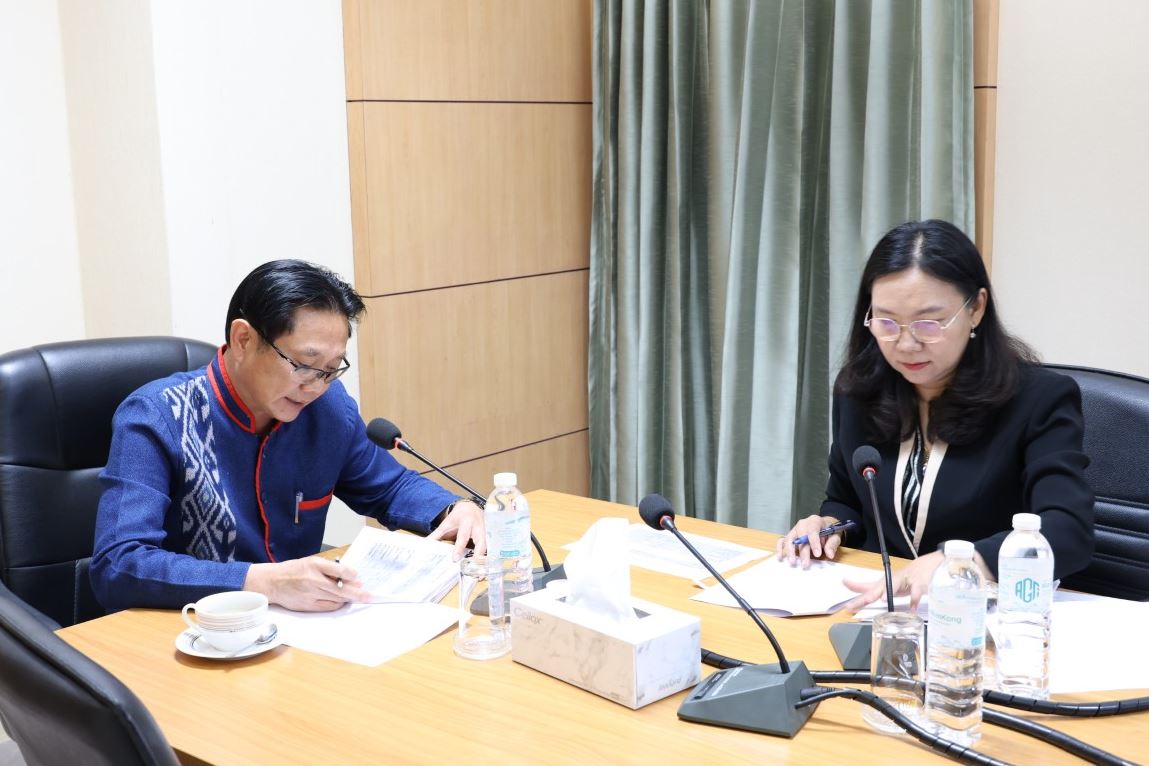 ประชุมหารือหลักเกณฑ์ข้อบังคับการเบิกจ่ายค่าตอบแทนและสวัสดิการบุคลากร คณะแพทยศาสตร์